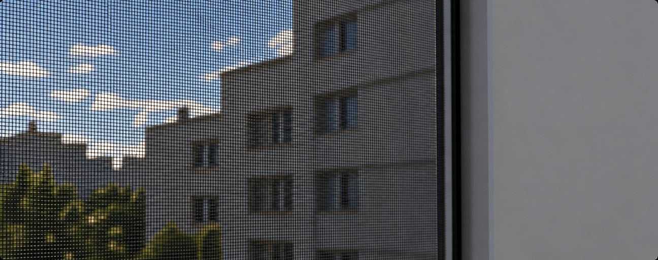 Солнцезащитная москитная сетка