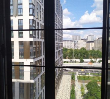 Установлена плунжерная москитная сетка «Антипыль» - фото - 5